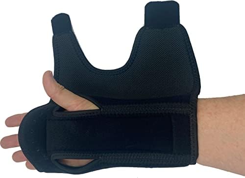 Therapist’s Choice® Night Wrist Sleep Support Brace, Cushioned to Help Relieve Carpal Tunnel Symptoms and Treat Wrist Pain, Fits Right or Left Hand, Adjustable-Fits Most Sizes