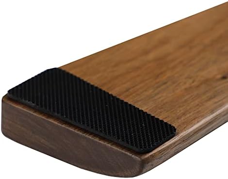 Ergonomic Wooden Wrist Rest Solid Wood Walnut for Keychron Q8