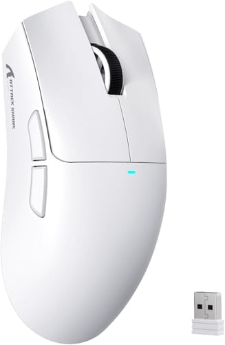 ATTACK SHARK X11 SE Tri Mode Lightweight Wireless Gaming Mouse - White