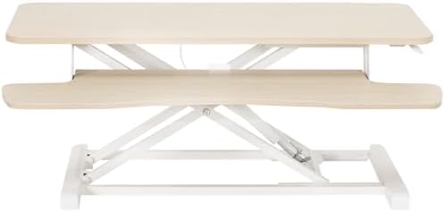 VIVO Light Wood 36 in Standing Desk Converter, DESK-V036KF