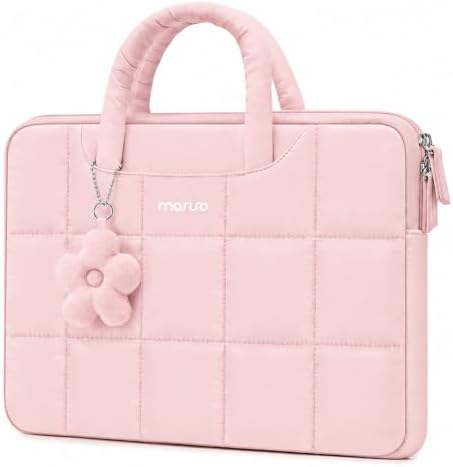 MOSISO Laptop Case 13.3 inch, 13-13.3 inch Laptop Sleeve, Pink