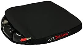 AIRHAWK Ergonomic Medically Tested Office/Car Chair Cushion for Long Sitting - Tailbone & Lower Back Pain Relief - Includes Mesh Cover, Insert, Hand Pump
