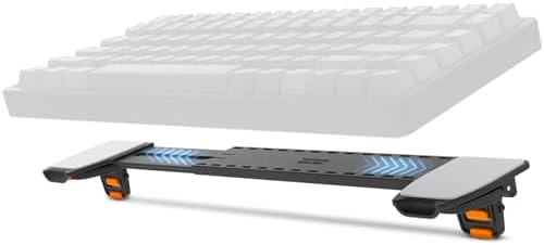 GPG2 ESC Flip PRO Keyboard Stand for Desk (3rd Gen) – Extendable Width, 4 Adjustable Angles, Attaches to Your Keyboard – Compatible with Apple Magic Keyboard, Logitech & Full-Size Flat-Back Models