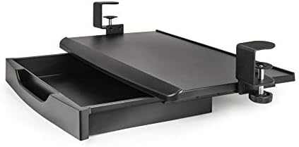 Mobotron Clamping Under-Desk Keyboard Tray with Drawer