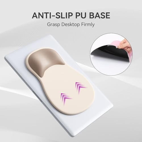 Ergonomic Mouse Pad with Wrist Rest Cute Mousepad Wrist Support
