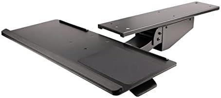 StarTech Under Desk Keyboard Tray, 10" x 26" Platform (KBTRAYADJ2)