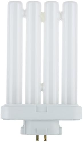 Sunlite FML27/65K Quad Tube Plug-in Compact Fluorescent Lamp, FML 4-Pin, 27 Watts, 1500 Lumens, 6500K Daylight, 4-Pin (GX10q4) Base, 120 Volts, 1 Pack