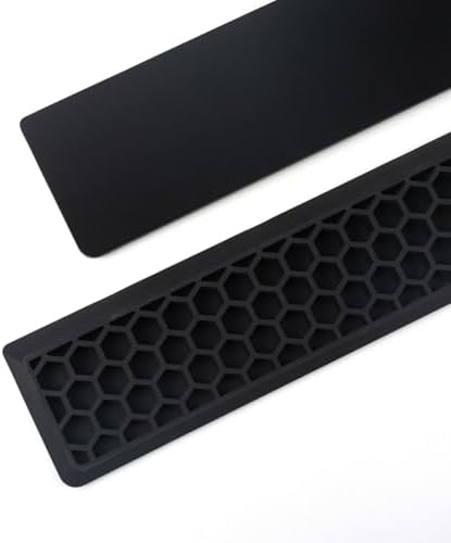 Sumgsn Black Keyboard Wrist Rest, Gel Wrist Pad for Keyboard 60%/68%/70%