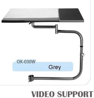 Ergonomic Keyboard Laptop Tablet Mouse Stand Holder Mount for Workstation Video Gaming,Silver