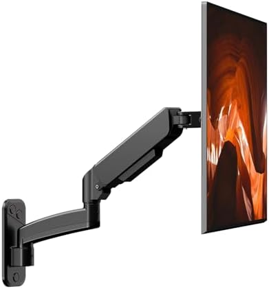 Single Monitor Wall Mount fits 17-32 inch Flat/Curved Screen