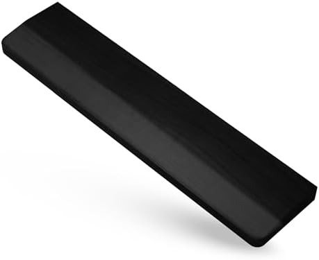 Kothar Wooden Keyboard Wrist Rest (Compact, Black)