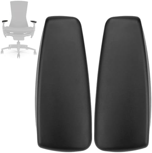 Arm Pads Replacement for Herman Miller Embody Office Chair - Arm Rest Caps for Adjustable Arms, Fit Embody Arm Caps - Ergonomic Desk Chair Accessories(1-Pair)