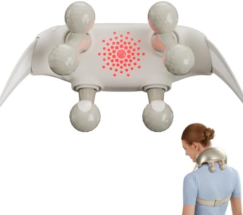 SKG H7 Ultra Neck Massager for Pain Relief Deep Tissue Cordless