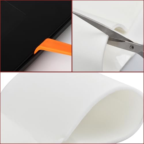Keyboard Foam for Mechanical Keyboard Bottom, Keyboard Sound Dampening Foam, Made of LE-32W Poron (3mm Thick, White)