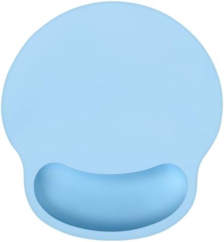 Mouse Pad with Wrist Rest, 2-in-1 Mousepad with Wrist Support Set