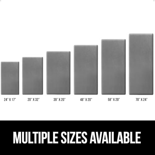 GORILLA GRIP Cushioned Antifatigue Kitchen Mat for Floor, 39x20, Gray