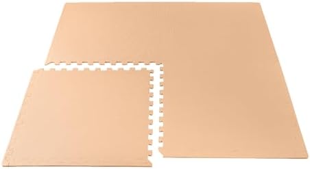 We Sell Mats 3/8" Thick Multipurpose EVA Foam Exercise Floor Mat, Interlocking Tiles, Anti-Fatigue for Home or Gym