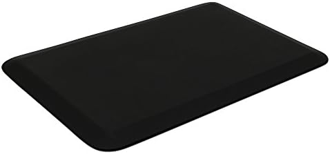 GelPro NewLife Designer Comfort Ergo-Foam Anti-Fatigue Kitchen Floor Mat, 20"x32", Leather Grain Jet