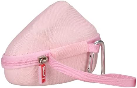 Mouse Case Fits for Logitech Lift Vertical Ergonomic Mouse, Travel Carrying Box for Logi Wireless Bluetooth Cordless Upright Mouse, Case Only (Pink)