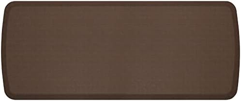 GelPro Elite Premier Gel & Foam Cushioned Anti-Fatigue Kitchen Floor Comfort Mat, Padded Stain-Resistant, Waterproof, Non-Slip Comfort Padded Desk/Office Mat, 20" x 48", Linen Truffle