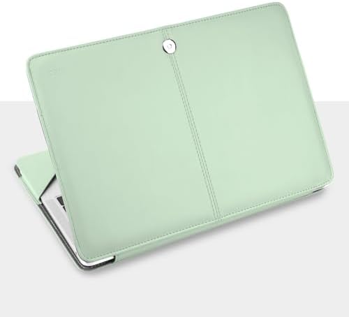 MOSISO PU Leather Sleeve Case Compatible with MacBook Air 13.6 inch