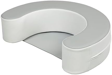 Back2School Express Sit-Up Support Ring Baby Floor Cushion, Grey/Light Grey