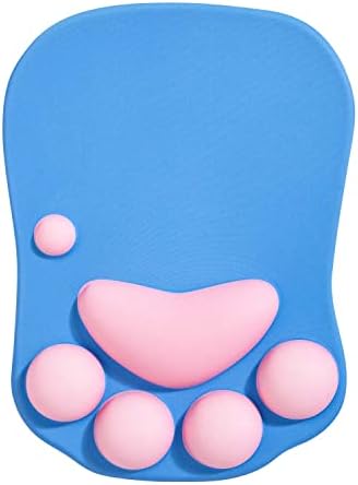 Mouse Pad Cat Paw, Ergonomic Mouse Pad,Silicone Gel Mouse Mat