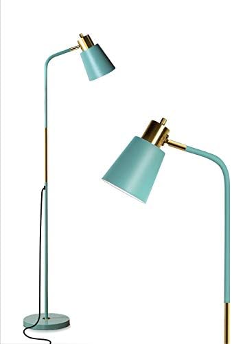 LALISU Floor Lamp Industrial Floor Lamps Reading Farmhouse Standing Lamp