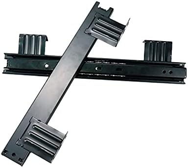 Quluxe 12 Inch Slides Heavy Duty Metal Slides Keyboard Slides Mounting