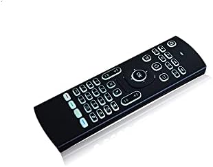 MX3 Pro Mini Keyboard Backlight Fly Remote Mouse,Android TV Remote Control,IR Learning Mini Wireless Keyboard for Android TV Box.HTPC.IPTV,Networked Set-top Box,Mini PC(Battery not Included)