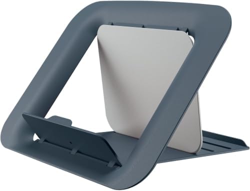 Leitz Ergo Laptop Stand, Adjustable Computer Riser, Portable Notebook Stand for Desk (64260089-NA) (Pack of 6)