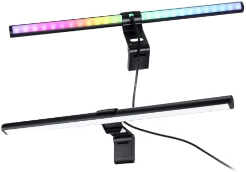 RGB Monitor Light Bar Dual USB Reading Screen Lamp Touch Switch