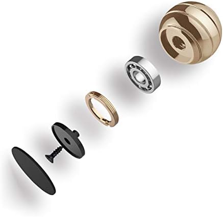 Kinetic Fidgets Desk Toy ADHD Stress Relief 1.77in Gold