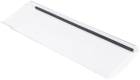 Clear Acrylic Tilted Computer Keyboard Holder for Ergonomic Typing