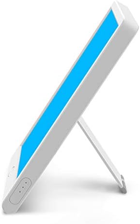 SMY Lighting Light Therapy Lamp, Blue Light Energy Lamp and Adjustable LED Blue Light, Tablet One Touch with Timer, 100% UV Free