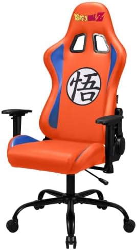 DBZ Dragon Ball Z - Official Ergonomic Gamer Chair Adjustable Back and Armrests - Officially licensed adult gaming chair (PS5////)