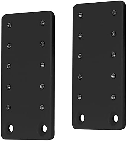 VIVO Black Height Adjustment Kit Brackets for Keyboard Trays, MOUNT-KB5SP