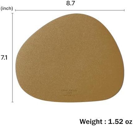 GREEDY FARMERS Mouse pad, Non-Slip Washable Waterproof Computer Mouse pad (Moroco Camel)