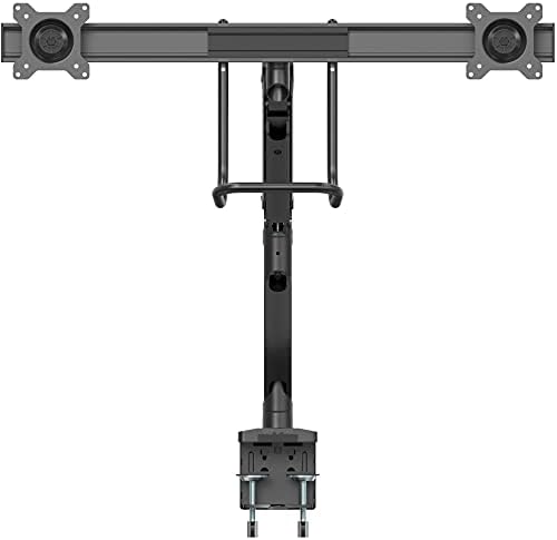 StarTech Desk Mount Dual Monitor Arm 32in up to 17.6lb/8kg (ARMSLMBARDUO)