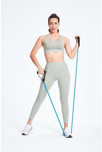 Resistance Bands with Handles and Door Anchor for Home Workouts