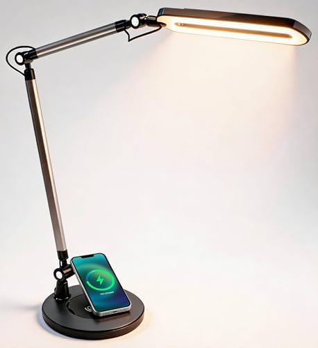 OTUS LED Architect Desk Lamp for Home Office, Adjustable Swing Arm
