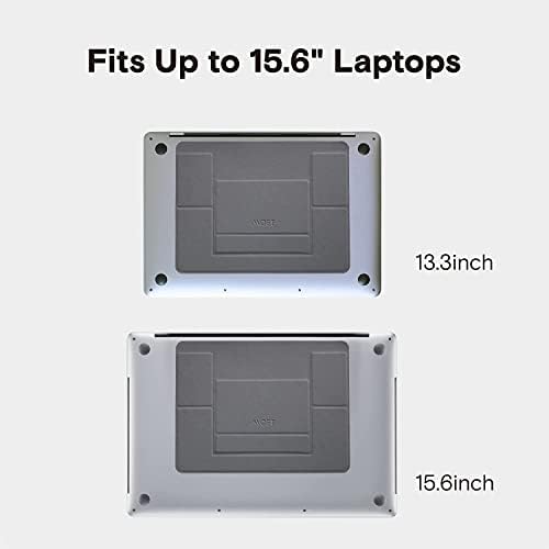 MOFT Adhesive Laptop Stand, Foldable &Portable Laptop Riser for Mobile Work