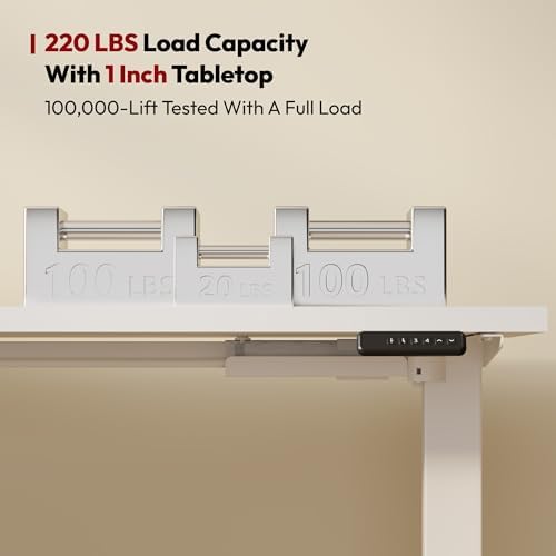 SANODESK 63Inch L-Shaped Electric Standing Desk Motorized Corner Desk