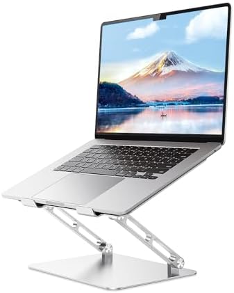 JOIOT Ergonomic Laptop Stand,Adjustable Riser for 10-17.3” Computer