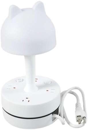 Cute Rabbit Table Lamp for Study and Nightstand