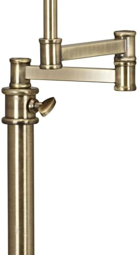 Westbury 36" Gold Large Table Lamp Adjustable Swing Arm Brass Antique