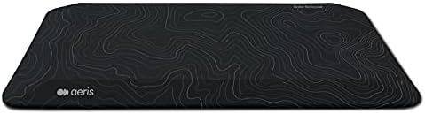 aeris Muvmat - Thick Anti Fatigue Mat for Standing Desks – Premium Kitchen Mat- Ergonomic 2-Zone Standing Desk Mat - Durable Non- Slip Home Office Mat with Topography 2.0 Cover