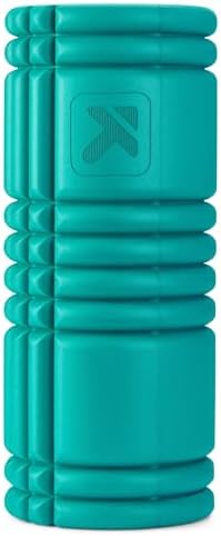 TriggerPoint Grid Patented Multi-Density Foam Massage Roller for Exercise, Deep Tissue and Muscle Recovery - Relieves Muscle Pain & Tightness, Improves Mobility & Circulation (13"), Teal