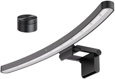 LYMAX Curved Monitor Light Bar with Sensor, Monitor Light with Remote