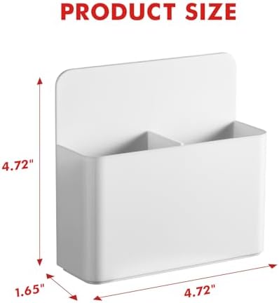 BEYGORM Plastic Magnetic Pen Holder, Powerful Magnet, 2 Pack